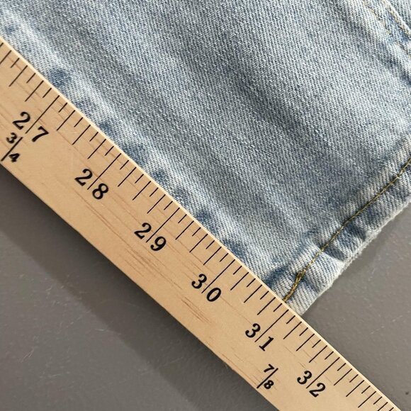 Edwin Jeans Womens 26 Light Wash Marli Straight USA Stretch Denim EW2101DTR - Picture 14 of 14